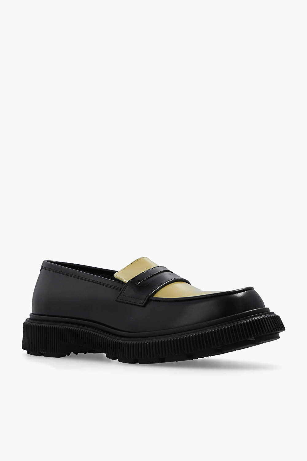 Standout Celebrity Shoe Style - Black 'Type 159' loafers Adieu